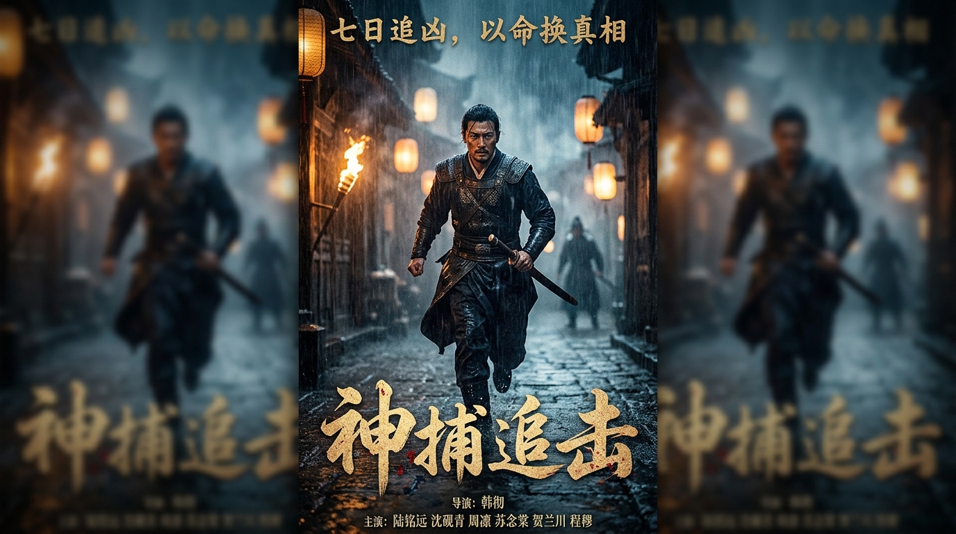 《神捕追击》海报