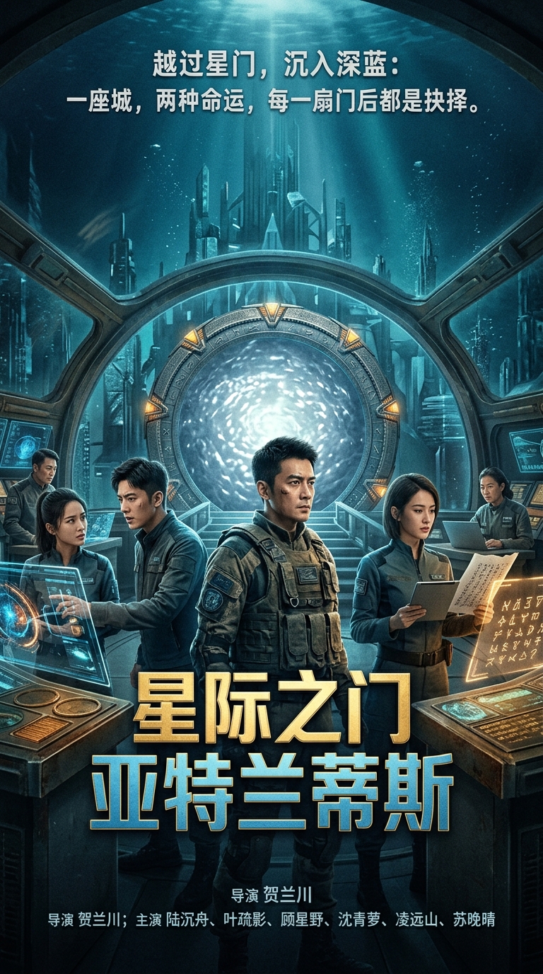 《星际之门亚特兰蒂斯》海报