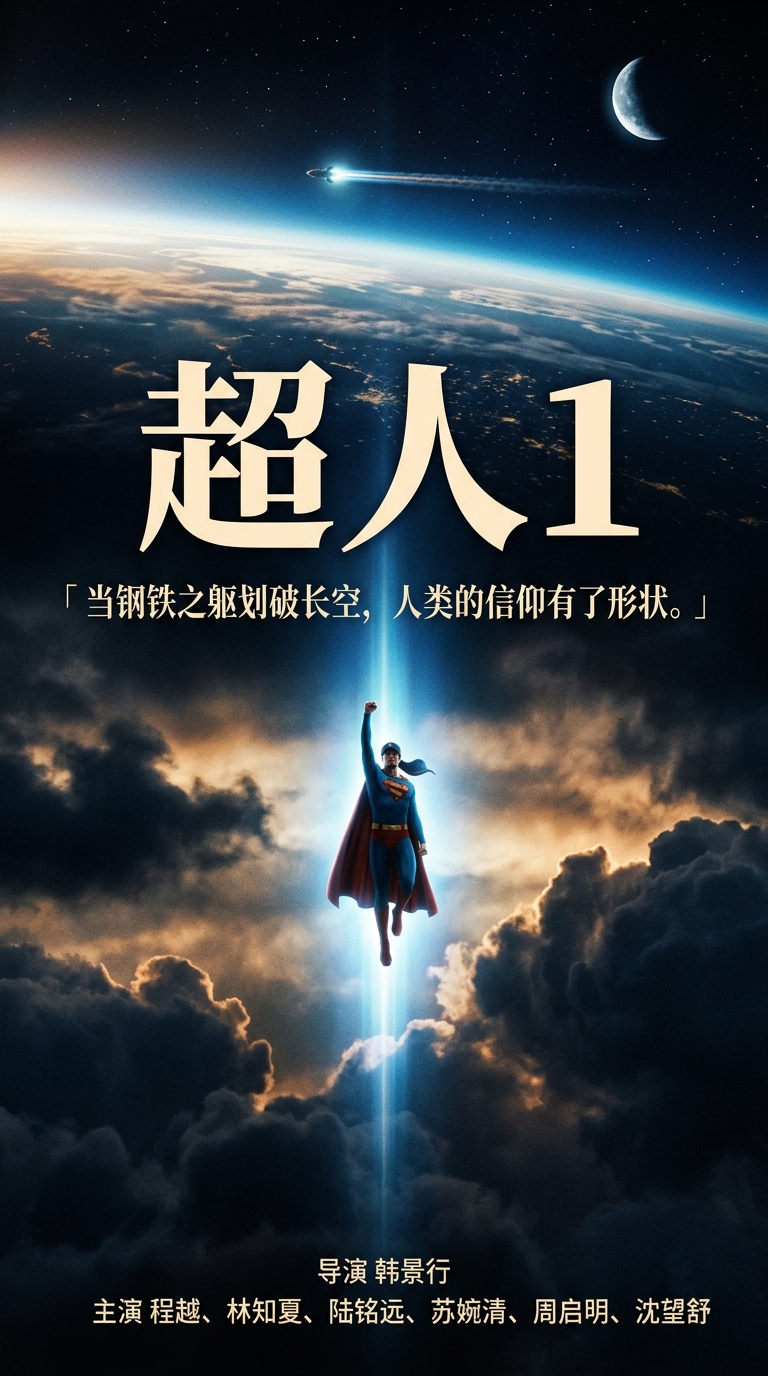 《超人1》海报